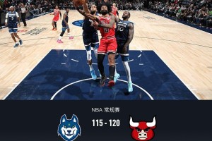 MK体育官方入口-公牛120-115险胜森林狼，科比-怀特22分，爱德华兹25中9得20分