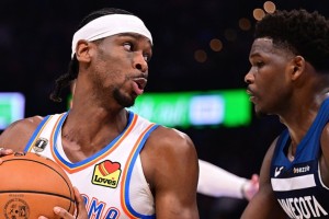MK体育登录入口-连续128场20+！亚历山大20+10惊险延续纪录 雷霆8连胜擒森林狼